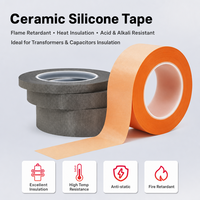 Ruban isolant ignifuge et résistant à la chaleur en céramique, silicone et PTFE, simple face, pour le masquage des batteries de véhicules automobiles et de véhicules à énergie nouvelle