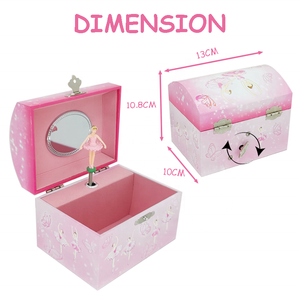 Caja Musical <span class=keywords><strong>de</strong></span> Joyería <span class=keywords><strong>de</strong></span> Bailarina Clásica y Elegante <span class=keywords><strong>de</strong></span> Fábrica Jakos - Regalo Perfecto para <span class=keywords><strong>Cumpleaños</strong></span>, Navidad y Festividades para Niñas - Product Image 2