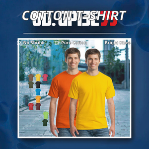 Camiseta lisa de diseño personalizado OEM, camiseta en blanco de estilo informal de Jersey de algodón 100% de alta calidad - Product Image 2