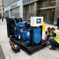 Générateur diesel triphasé YUCHAI 30KW 40KW 50KW avec démarrage automatique, châssis ouvert, 50/60Hz