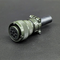 Connecteur circulaire à baïonnette inversée 8 broches 23A VG95234 compatible MIL-C-5015, fiche MS3106A-22-23 et prise MS3102A-22-23P
