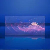 Film LED transparent flexible haute luminosité P10 P8 P6 P4, écran adhésif pour vitrine, publicité intérieure et semi-extérieure