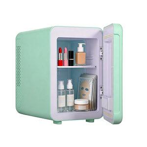 <span class=keywords><strong>Mini</strong></span>-réfrigérateur portable 4L pour cosmétiques et soins <span class=keywords><strong>de</strong></span> la peau – Idéal voiture, camping-car, maison – En plastique - Product Image 1