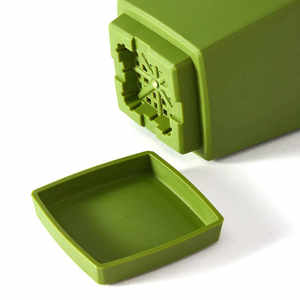 Plateau rond moderne en plastique PP auto-arrosant BRICE <span class=keywords><strong>pour</strong></span> plantes d'intérieur et succulentes - Product Image 6