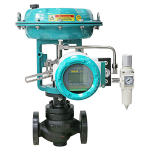 วาล์วควบคุมลมแบบนิวแมติก ZJHP DN15 4-20mA พร้อมตัวควบคุมตำแหน่งแบบรีโมทสำหรับควบคุมไอน้ำ - Product Image 1