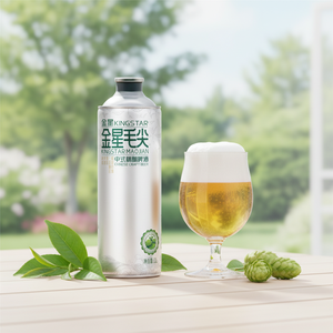 Kingstar Maojian Tee Chinesisches Craft-Bier <span class=keywords><strong>Ale</strong></span> 1L Flaschen Aluminiumdosen 4,1% ABV Natürlicher Geschmack Kräuter-Gewürz Leichte Farbe Pasteurisiert - Product Image 1