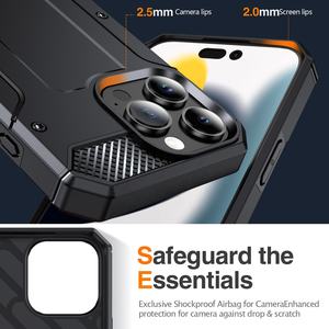 <span class=keywords><strong>Funda</strong></span> Protectora para <span class=keywords><strong>iPhone</strong></span> 16 15 14 <span class=keywords><strong>13</strong></span> Pro Max, Resistente a Golpes y Caídas de Grado Militar, con Soporte Invisible - Product Image 5