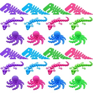 Ornamento Articolato a Forma di Animale Stampato in 3D, Flessibile e Movibile, in PLA - Product Image 1
