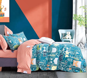 Bộ Chăn Ga Gối Vua Cỡ Tùy Chỉnh Bán Sỉ Thân Thiện Với Da Bán Chạy Nhất Bộ Chăn Ga Gối 4 Món - Product Image 4