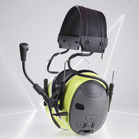 Protection auditive industrielle professionnelle, écouteurs Bluetooth avec micro-casque, NNR 24 dB, protections auditives de sécurité pour la construction
