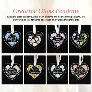 Adorno Navideño Personalizable para Colgar en la Pared, Estrella de Cristal, Etiqueta Colgante de Cristal, Regalos Decorativos de Cristal OEM ODM - Product Image 6