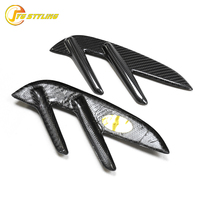Garniture latérale en fibre de carbone sèche G80 pour BMW M3 G80 G81 2021+ Grille d'aération latérale en carbone Garniture de phare Pièces automobiles