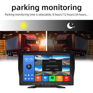Chunqiong 10.1インチIPS LEDテレビ4画面タッチモニター金属ブラケットCarPlay RGB SDカード/CDプレーヤー接続 - Product Image 5
