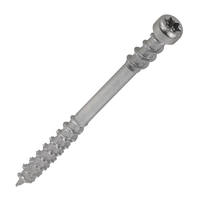 Tornillos de cubierta de acero inoxidable, cabeza hexagonal torx compuesta wpc 304 316