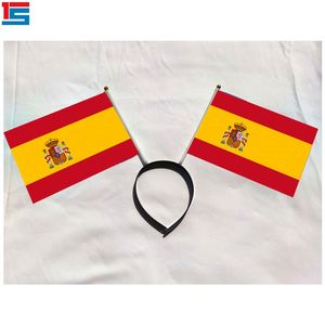 Wholesale 2024 Football Events Headband <b>Flag</b> 14*21cm Polyester for Sport Fans Head Decoration - Product Image 6
