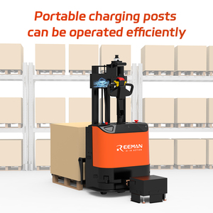 Chariot élévateur à palettes 1,5T avec hauteur de levage de 2,5 mètres, fourches réglables et plateforme de marche |   Chariot élévateur d'entrepôt directement de l'usine - Product Image 6