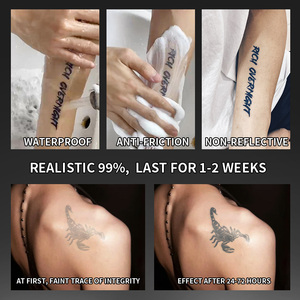 รอยสักชั่วคราวลายแมงป่องรอยสักติดทนนาน2สัปดาห์รอยสักสมุนไพร - Product Image 6