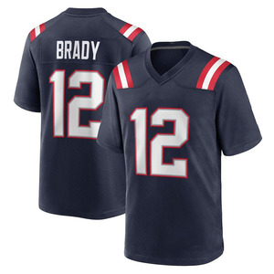 Maillot de football américain à manches courtes, personnalisé avec le nom et le numéro du joueur, respirant et à séchage rapide, très vendu - Product Image 1