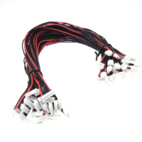 Cable de Alimentación SATA con Conector de Crimpado JST de 1.25mm y 4 Pines Personalizado