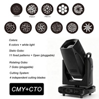 FEIYUEYUE DMX 1400W LED pour projecteur de scène, de lavage et de profilage CMY+CTO Blanc Haute IRC 90 pour événements, théâtre et spectacles en direct