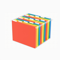 Dossiers suspendus polyvalents, format lettre, organisateur de fichiers suspendus pliable