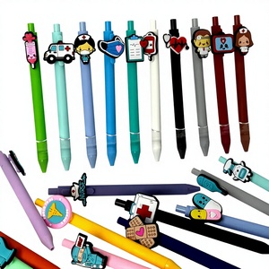 Bolígrafo de Gel Suave con Diseño de Dibujos Animados Médicos Creativos, Tipo Presión, para Enfermeras, Estudiantes y Oficina, Punta de 1.0 mm, Superventas - Product Image 2