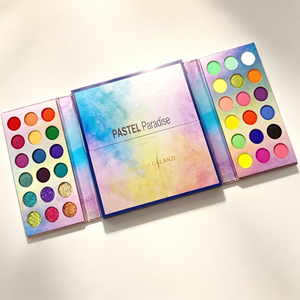 Palette de fards à paupières pour femmes, 105 couleurs, haute pigmentation, minérale, imperméable, PASTEL Paradise, vente en gros de nouveaux produits cosmétiques de maquillage - Product Image 2