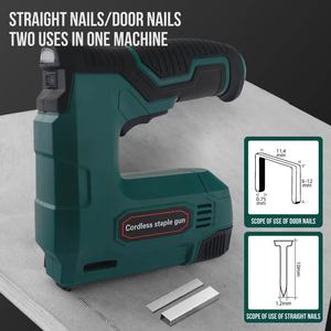 Cordless Staple Gun Rechargeable Lithium Battery 3.6V <b>Power</b> <b>Tool</b> For DIY Woodworking - Product Image 2