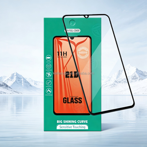 Pellicola Protettiva <span class=keywords><strong>in</strong></span> <span class=keywords><strong>Vetro</strong></span> Temperato 9H Durezza 21D Copertura Totale Full Glue Sensibile al Tocco <span class=keywords><strong>per</strong></span> <span class=keywords><strong>Smartphone</strong></span> SPARK50 F3 F3 PRO - Product Image 1