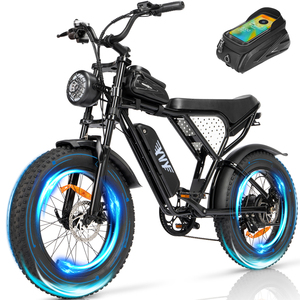 Eu 창고 YVY Q20 미니 20 "48V 15Ah 팻 타이어 전기 산악 EBike 자전거 먼지 중국에서 성인용 전기 자전거 구매 - Product Image 1