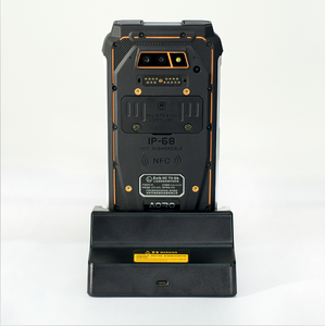 AORO M5 fabrication de talkie-walkie Smartphone <span class=keywords><strong>chargeur</strong></span> sans fil de téléphone portable robuste siège 2a chargeurs de bureau et adaptateurs - Product Image 3