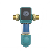 Système de filtration d'eau autonettoyant pour toute la maison BRISKSPRING, préfiltre à sédiments à lavage manuel, filtration 40-300 microns, 5 T/H