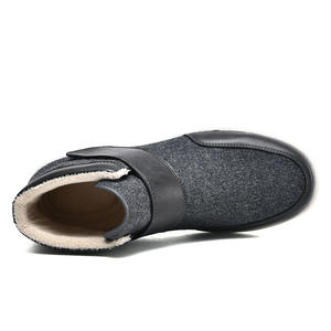 Chaussures souples pour personnes âgées avec semelle intérieure soulageant la pression et semelle extérieure en caoutchouc antidérapante, chaussures décontractées pour hommes, chaussures de marche - Product Image 3