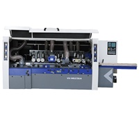 Machine à bois à haute efficacité à 4 faces, 6 têtes, avec arbre universel