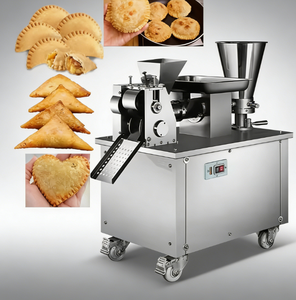 Machine automatique à fabriquer des raviolis, moteur haute efficacité, utilisation facile, samosas, empanadas, tourtes à la viande, 4800 pièces/heure, acier inoxydable - Product Image 2