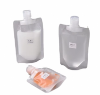 Liquide de café concentré de qualité alimentaire - Sachet en plastique à bec verseur personnalisable pour les déplacements