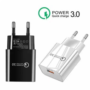 ที่ชาร์จติดผนัง USB พอร์ตเดียวแบบ QC3.0 18W พรีเมี่ยมปรับแต่งได้สำหรับอุปกรณ์ซัมซุงและแอนดรอยด์เหมาะสำหรับการขายส่งปลั๊กแบบยุโรป - Product Image 5