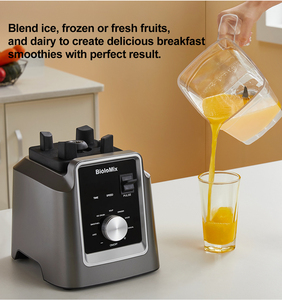 Mixeur Commercial Professionnel 2200W 2L Robuste, Hachoir à Aliments Haute Vitesse Multifonctionnel, Broyeur à Glace et Smoothies - Product Image 4