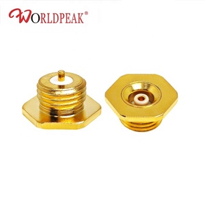 <span class=keywords><strong>HUBER</strong></span>+<span class=keywords><strong>SUHNER</strong></span> 22_MMBX-50-0-1/111_N Connecteur coaxial RF à souder MMBX 50 Ohm Prise femelle traversante pour montage sur panneau - Product Image 1