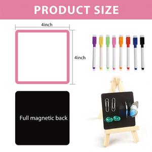 Магнитные сухостираемые этикетки на заказ: размер и цвет, прочные, для рекламных акций, приветственных подарков, доска для записей - Product Image 2