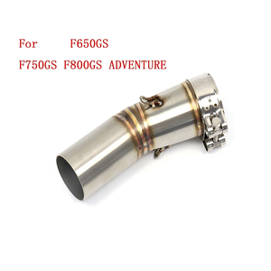 Convient pour BMW F650GS F700GS <span class=keywords><strong>F800GS</strong></span> ADV, tuyau d'échappement intermédiaire en acier inoxydable - Product Image 6