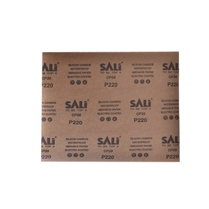 Personalizable OEM Impermeable Cuadrado 230*280mm 60 # -2000 #   Papel de Lija de Carburo de Silicio Negro con Garantía de <span class=keywords><strong>3</strong></span> Años para Diversos Usos - Product Image 4