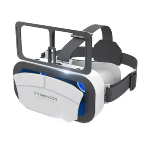 Hot Sale G12 Virtual Reality Panoramic Large Screen Mobile Phone VR Virtual Glasses Game Console Immersive Virtual Reality Glass