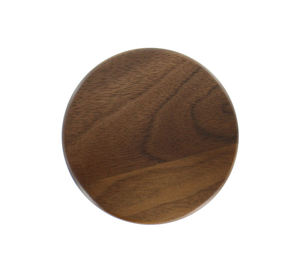 Sous-verres ronds en bois écologiques classiques du Vietnam avec support, couleur miel, taille personnalisée, en stock, vente en gros - Product Image 2