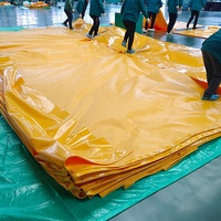 Bâche de remorque en PVC enduit robuste 550 GSM, Ripstop 18oz, imperméable, pour plateau de camion en vinyle, pour garçons et filles