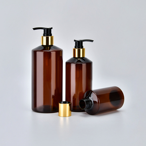 Flacon pompe 200ml 300ml 500ml vert à épaule inclinée pour savon liquide, <span class=keywords><strong>shampoing</strong></span> bébé et lotion corporelle hydratante - Product Image 4