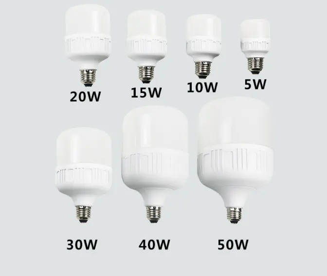 Wholesale E27 B22 led bulb lights 220V LED bulb 5W 10W 15W 20W 30W 40W 50W led lamp