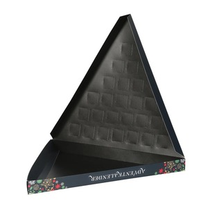 Customizable Triangle Blind Gift <b>Packaging</b> - Christmas Arrival Calendar Box Chocolate Candy <b>Sweet</b> Toy Gift <b>Packaging</b> - Product Image 3