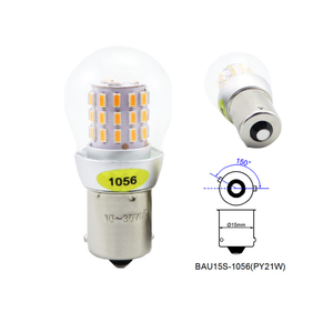 Lampadina <span class=keywords><strong>LED</strong></span> <span class=keywords><strong>P21W</strong></span> BA15S 3W 300 Lumen 6-12V 10-36V per Luci di Parcheggio Auto 1156 1157 BAY15D P21/5W - Product Image 6