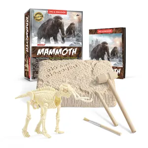 Guangzhou Hot Product Creative Discover Popular Dig Set Mammoth Dig Kit Skeleton Assemble Toy Set For Kid